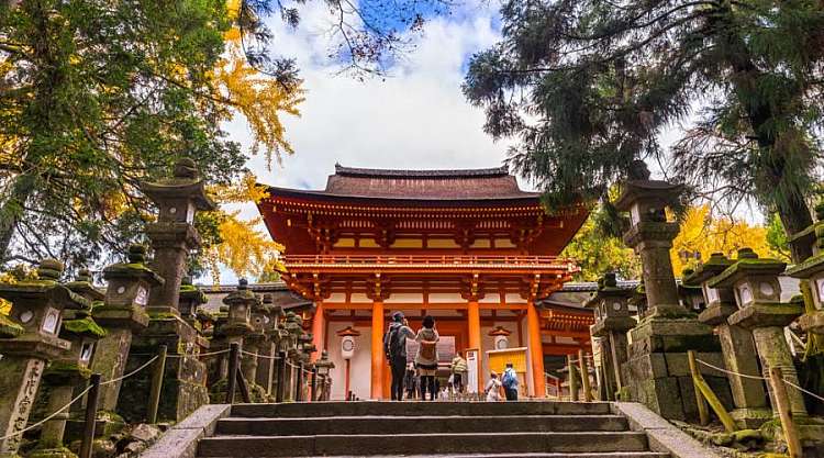 Il Santuario Kasuga Taisha a Nara